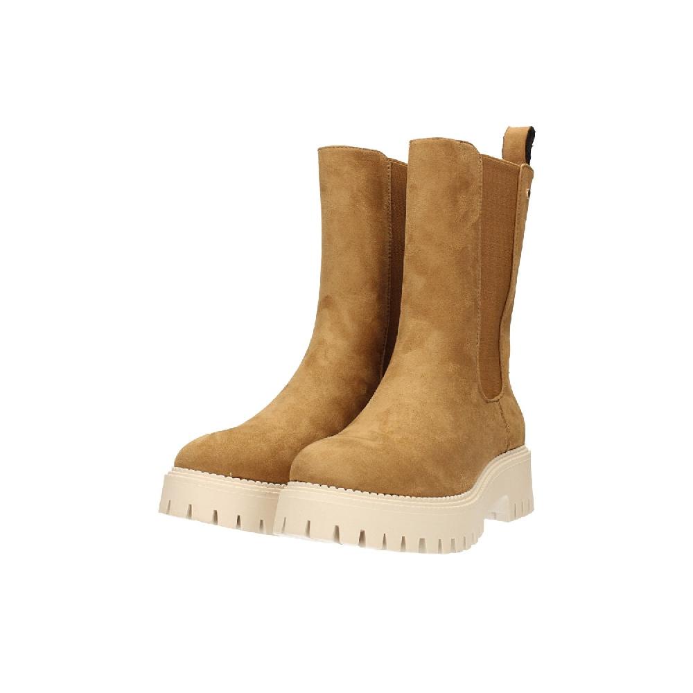 Tata Italia Stivaletti Chelsea Bianchi. Tacco Alto 4cm