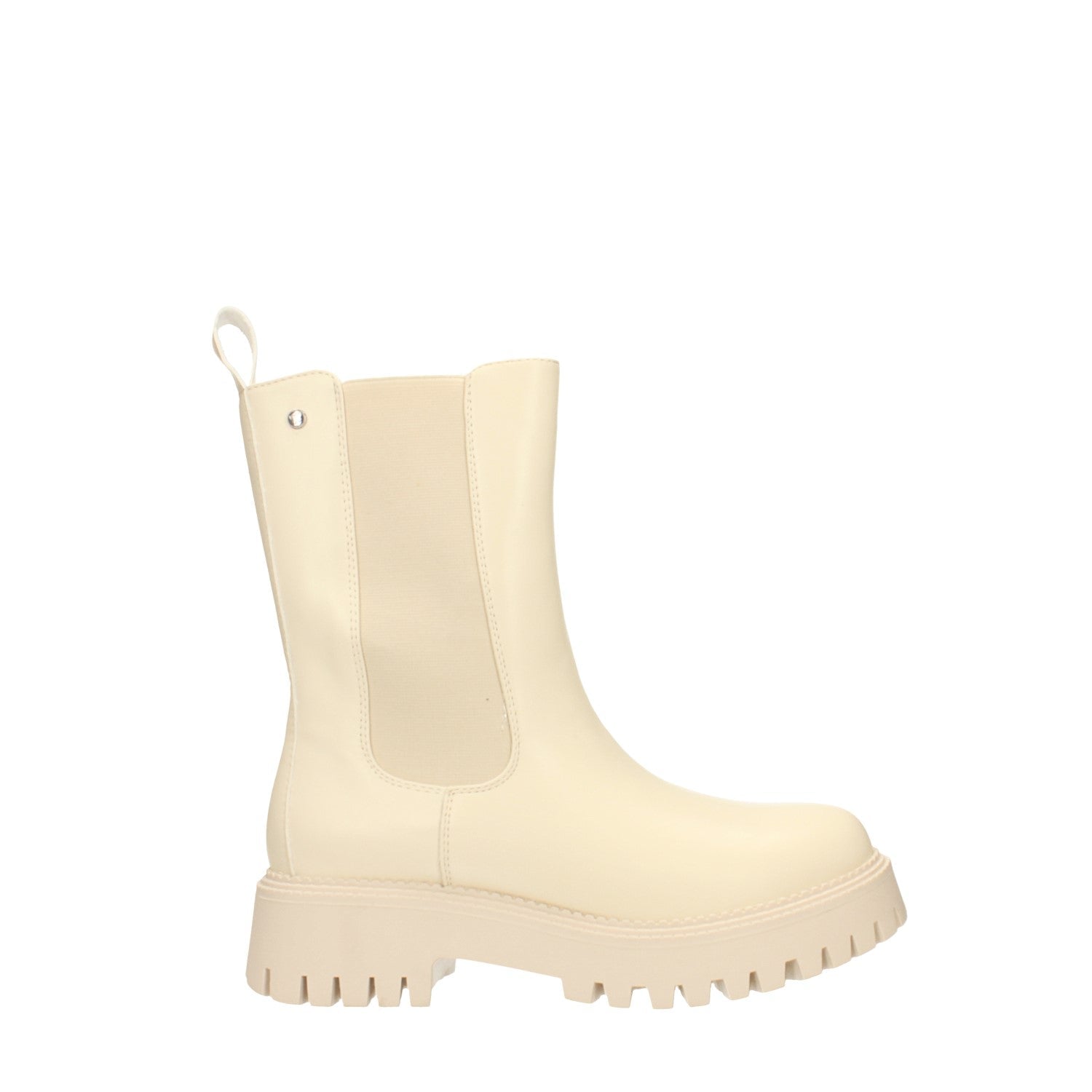 Tata Italia Stivaletti chelsea bianchi. Tacco alto 4cm