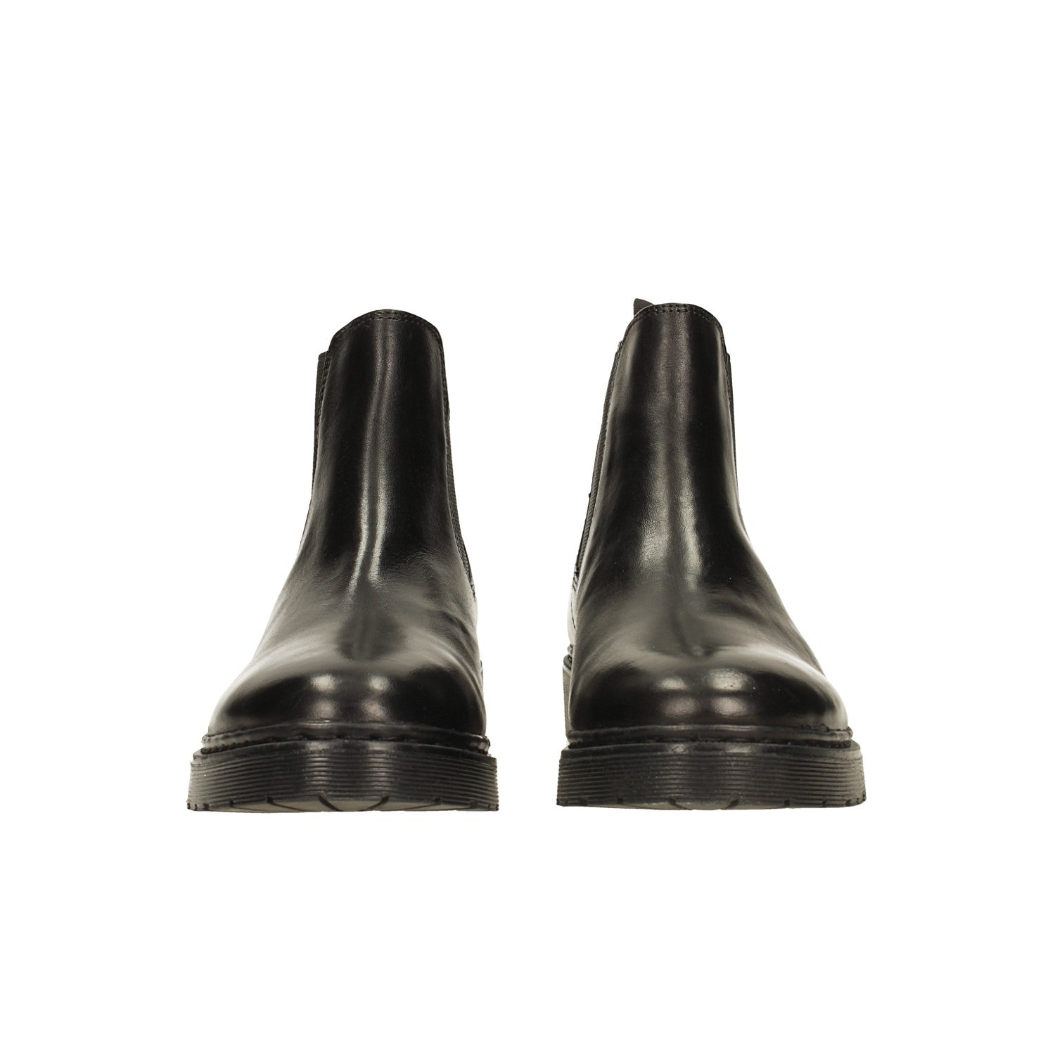 Tata Italia Stivaletti Chelsea In Vera Pelle.Tacco Alto 3cm