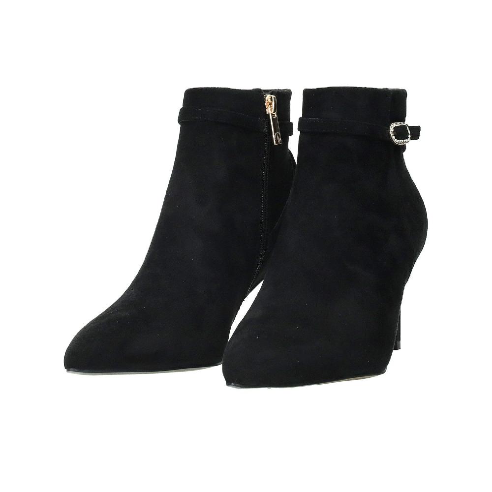 Tata Italia Stivaletti Con Cinturino In Strass.Tacco Alto 7cm