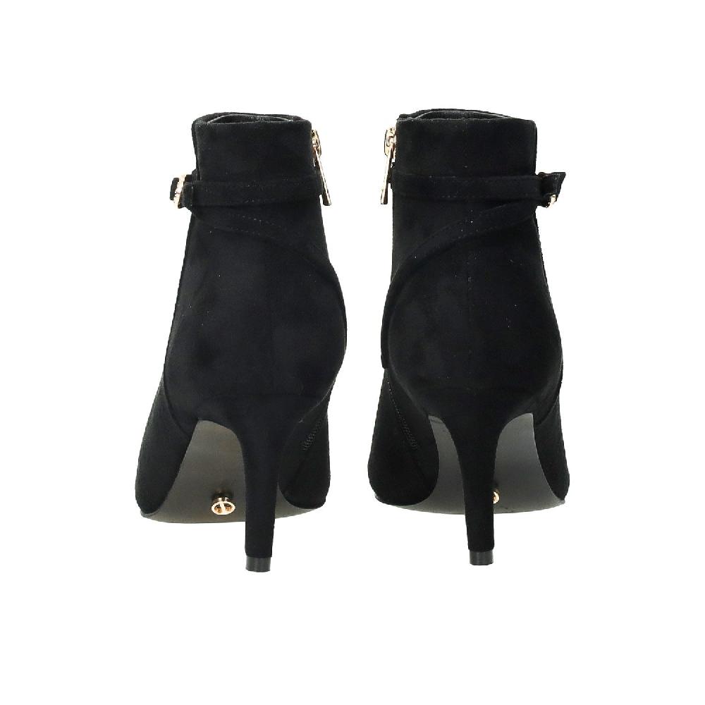 Tata Italia Stivaletti Con Cinturino In Strass.Tacco Alto 7cm