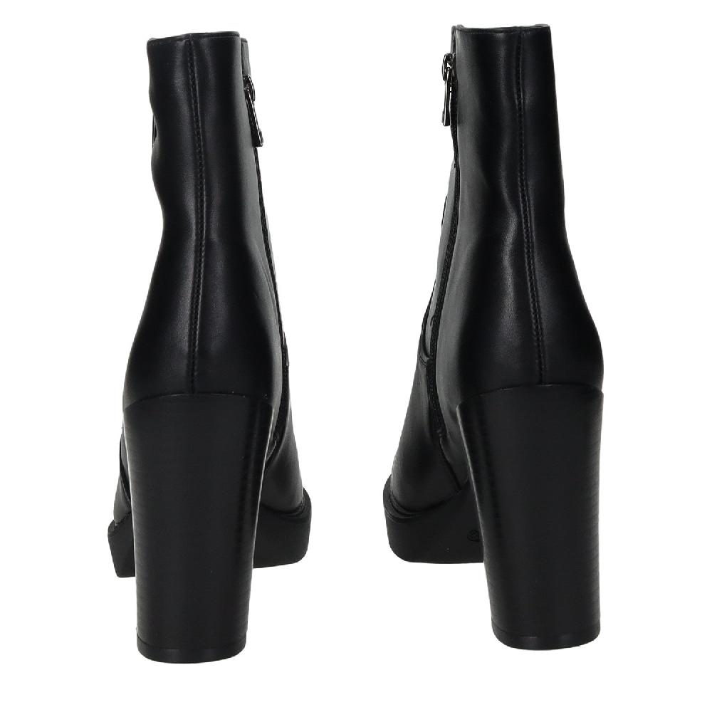 Tata Italia Stivaletti Con Doppia Zip. Tacco Alto 10cm