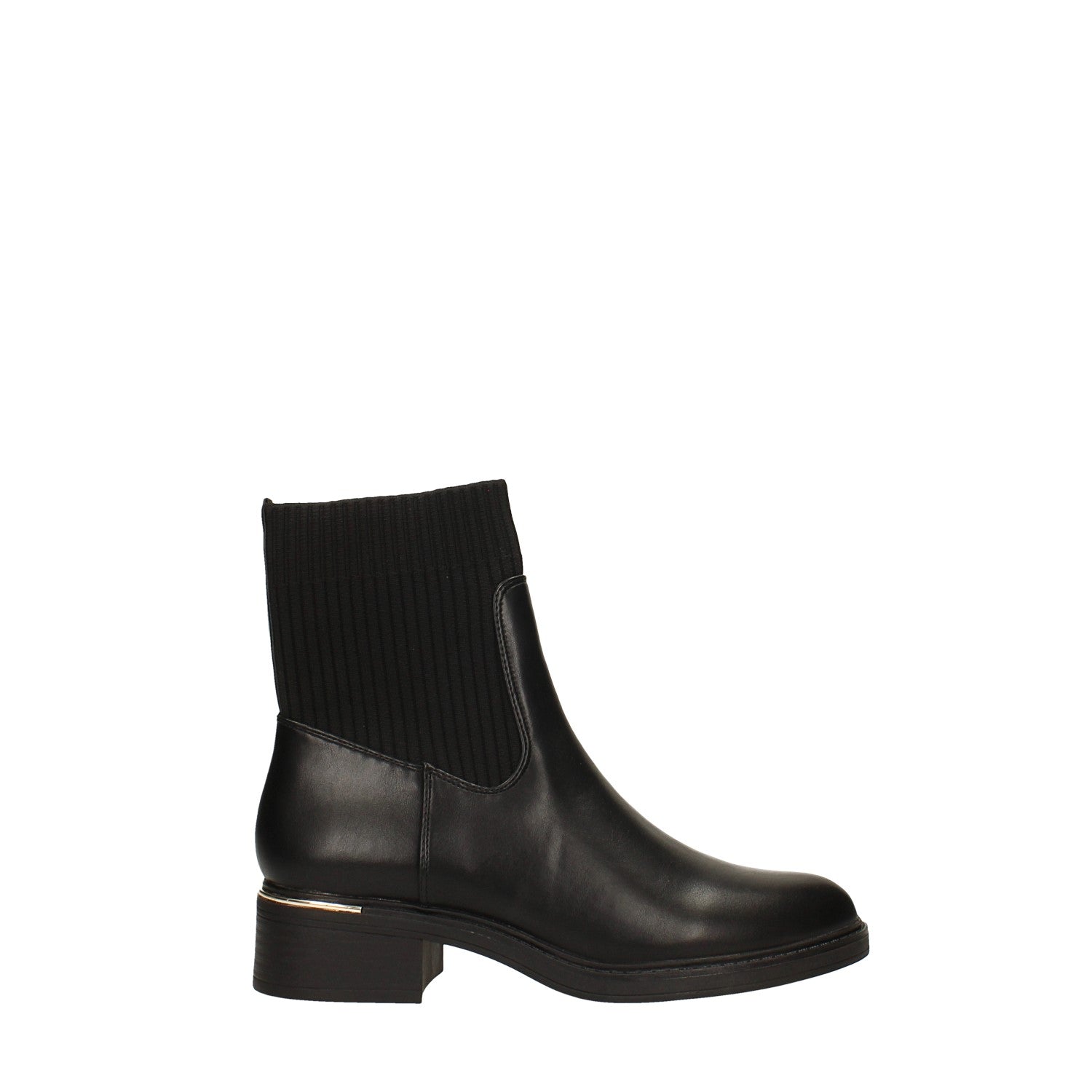 Tata Italia Stivaletti con gambale in tessuto elasticizzato. Tacco alto 3.5cm