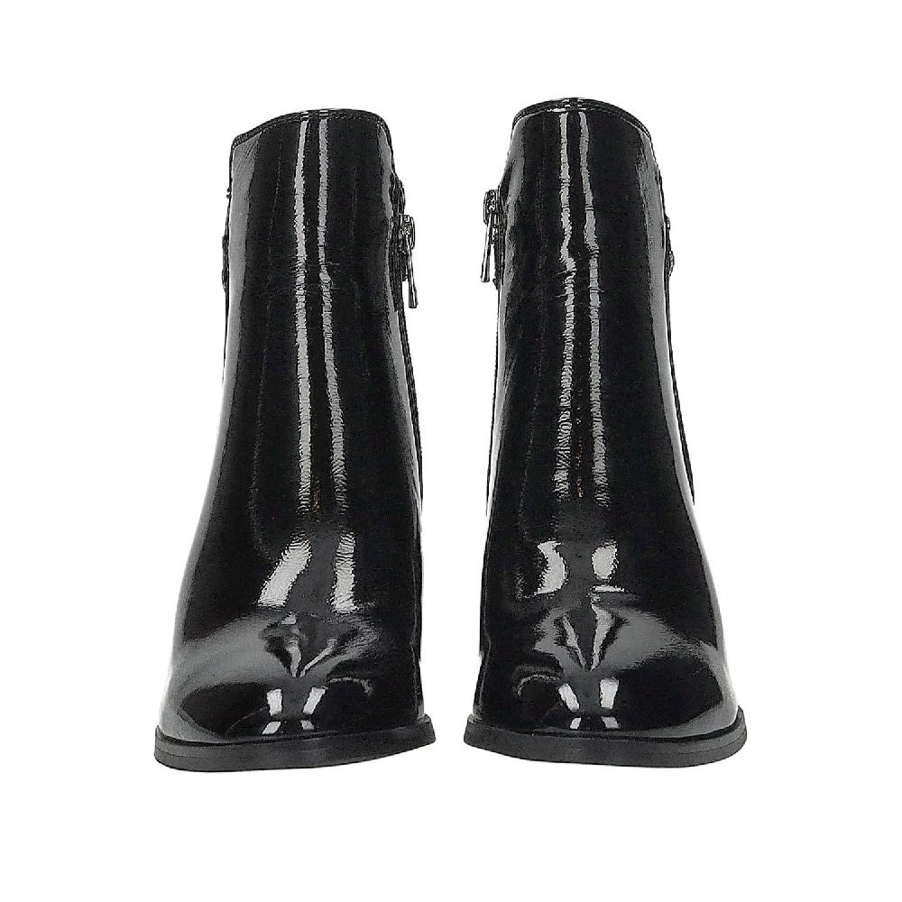 Tata Italia Stivaletti Con Inserti In Strass.Tacco Alto 7.5cm