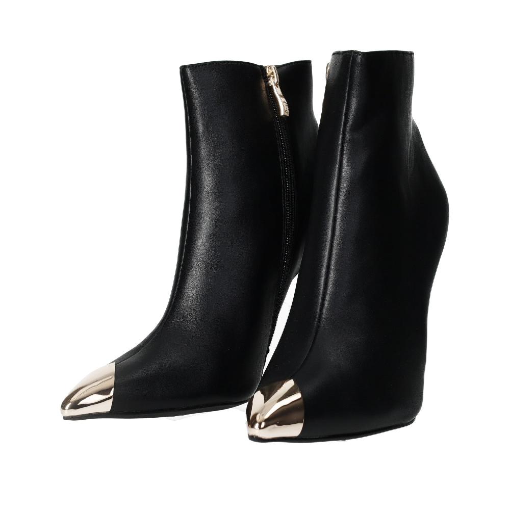 Tata Italia Stivaletti Con Inserto Sulla Punta. Tacco Alto 10 Cm