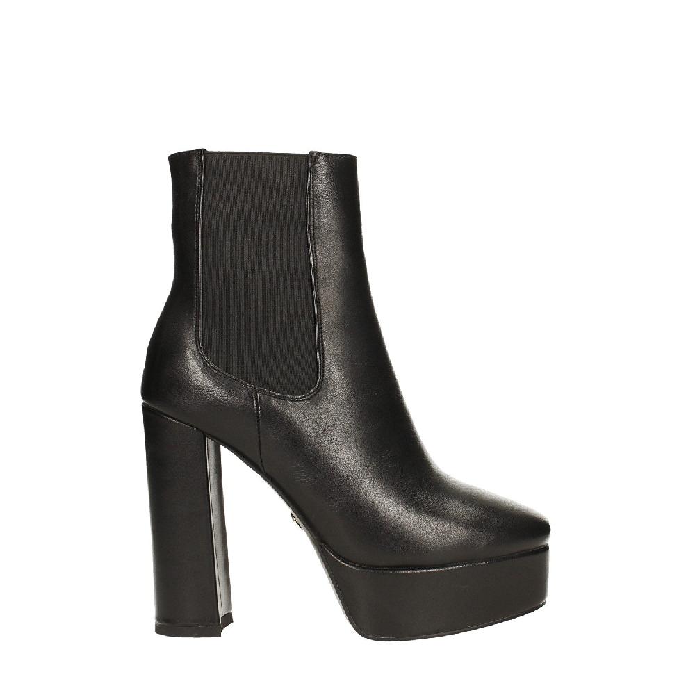 Tata Italia Stivaletti con punta squadrata e plateau. Tacco alto 12cm