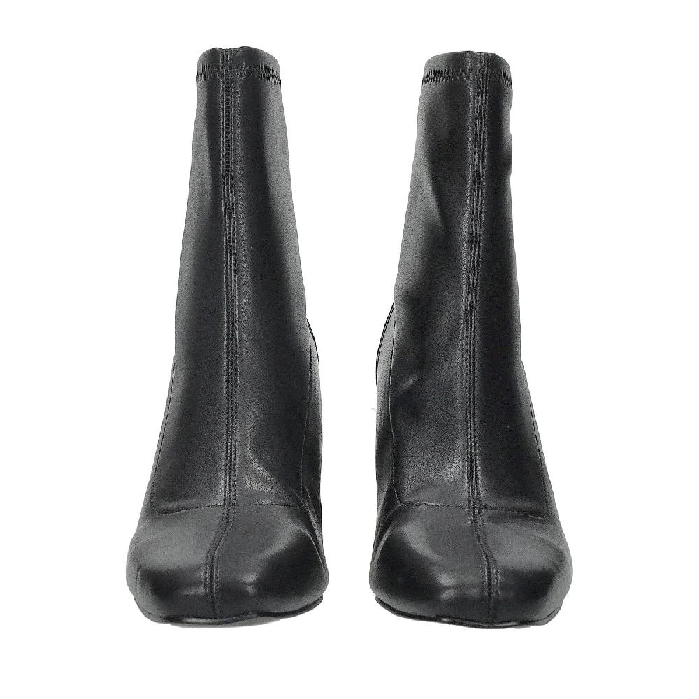 Tata Italia Stivaletti Con Punta Squadrata. Tacco Largo Alto 8cm