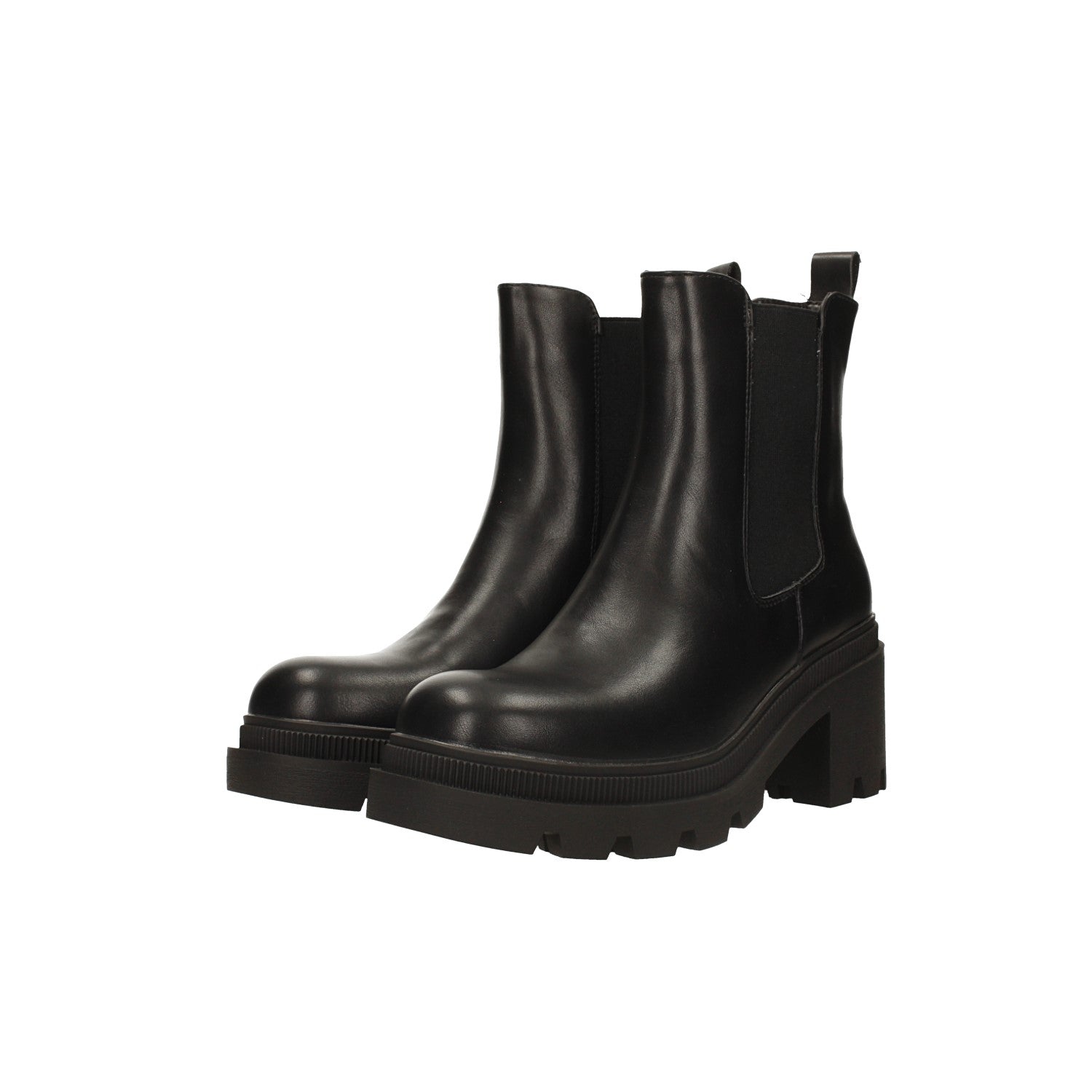 Tata Italia Stivaletti Con Suola In Gomma Dentellata. Tacco Alto 6cm