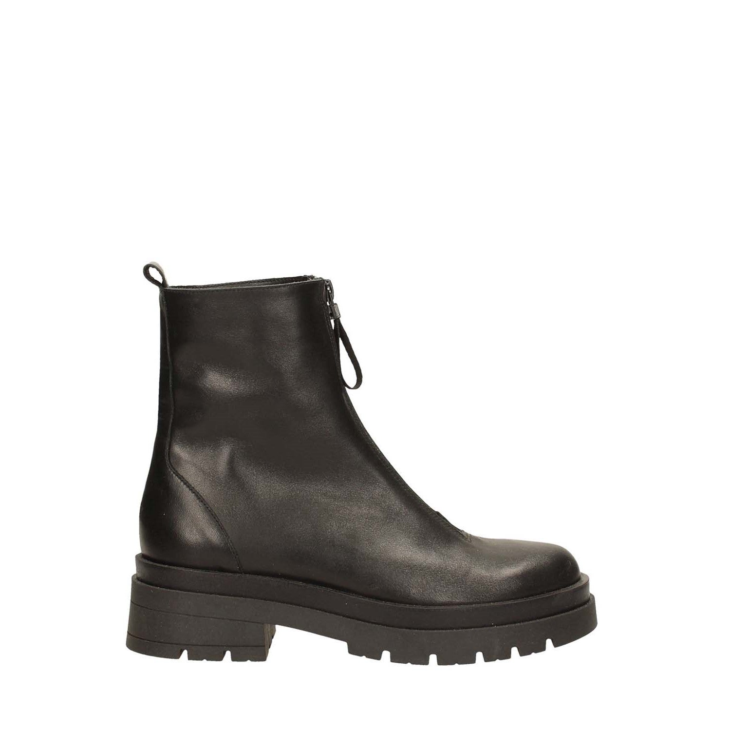 Tata Italia Stivaletti con zip frontale in vera pelle