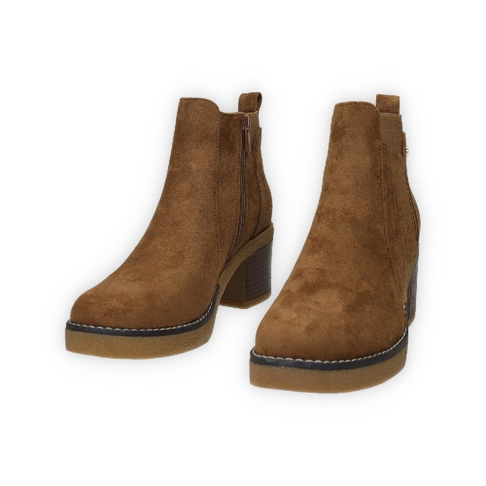 Tata Italia Stivaletti In Microfibra Con Tacco Alto 4cm