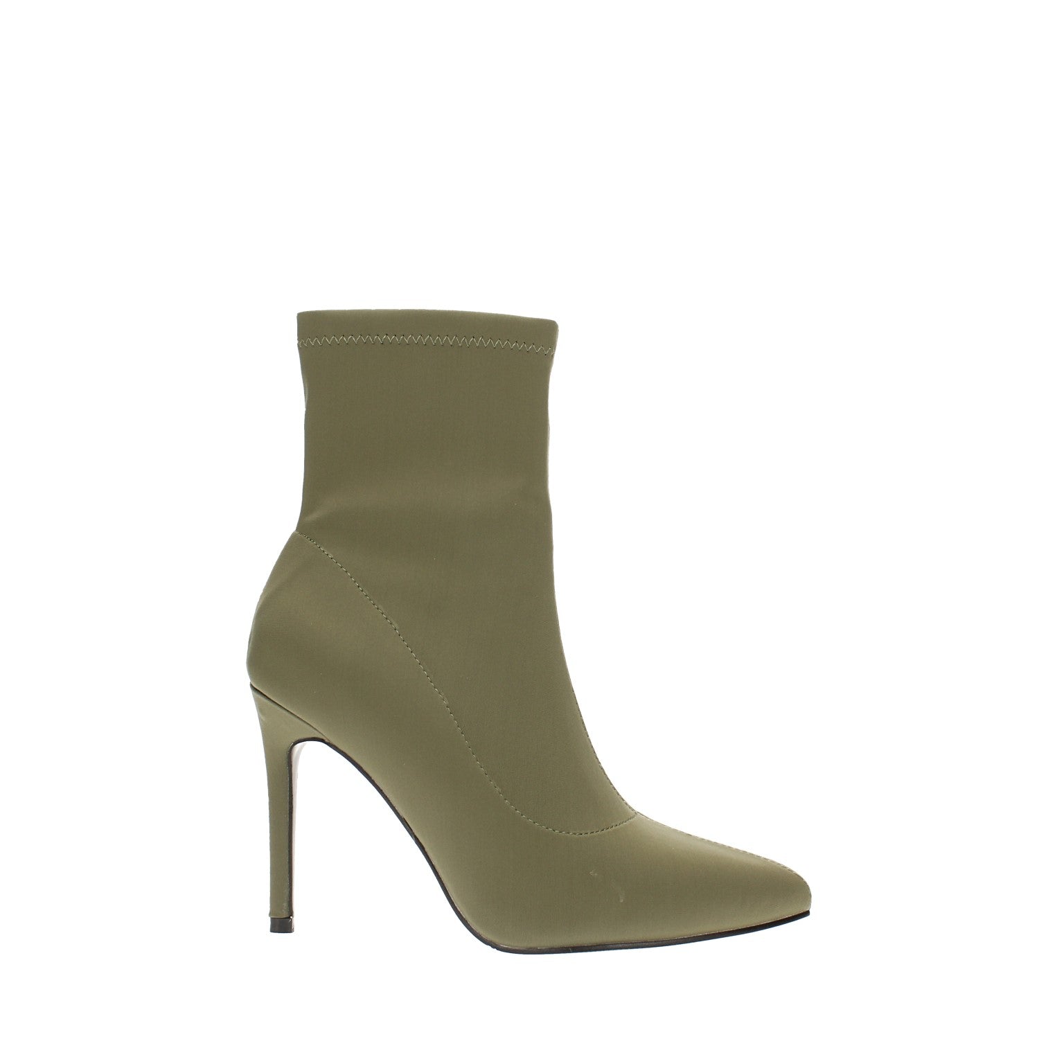 Tata Italia Stivaletti in tessuto con tacco a spillo. Tacco alto 9cm