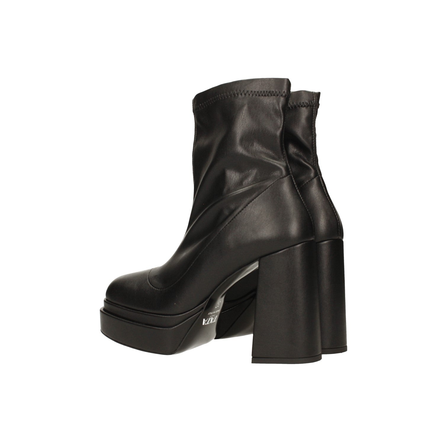 Tata Italia Stivaletti Platform Con Doppio Plateau. Made In Italy. Tacco Alto 11cm