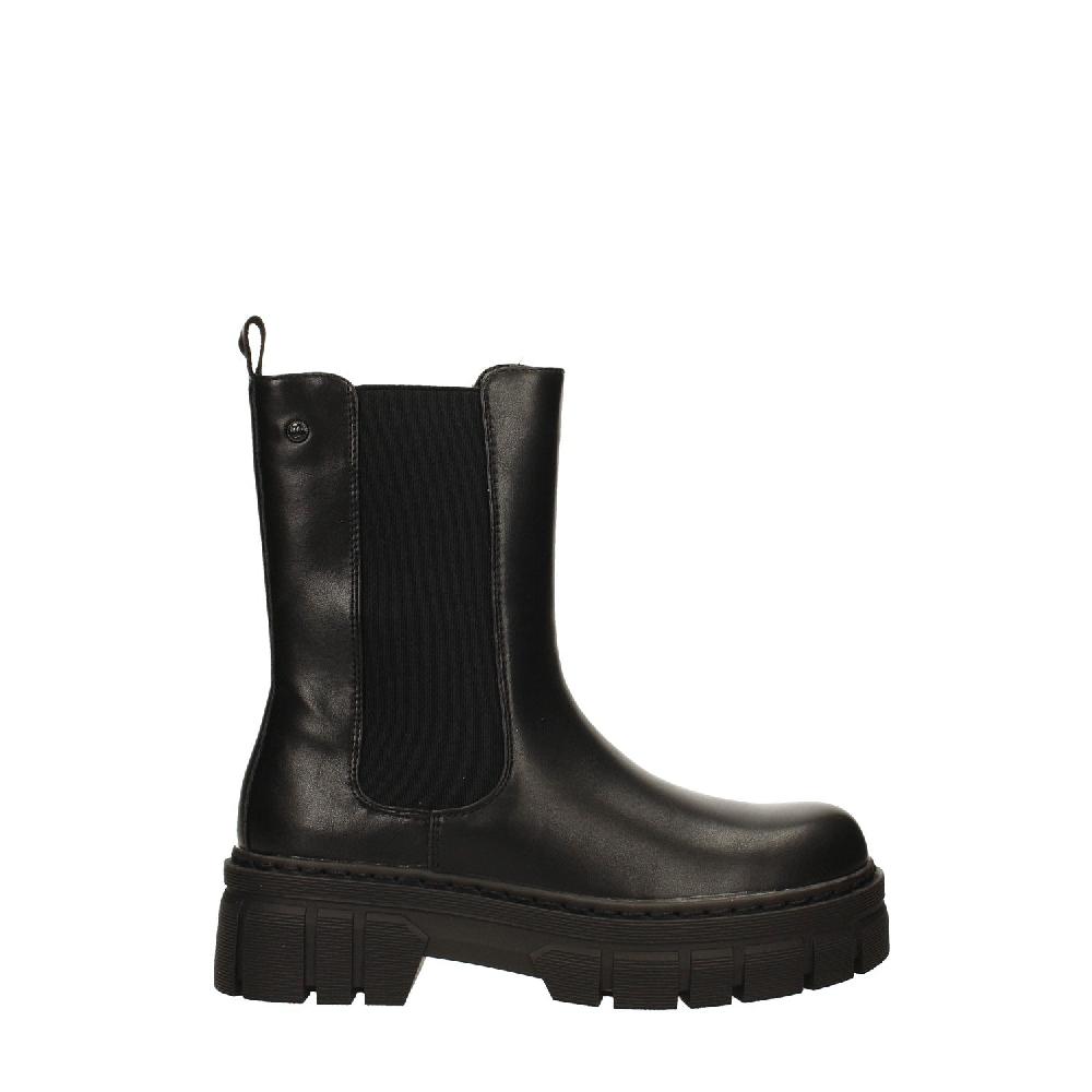 Tata Italia Stivaletti platform con suola dentellata. Tacco alto 4.5cm