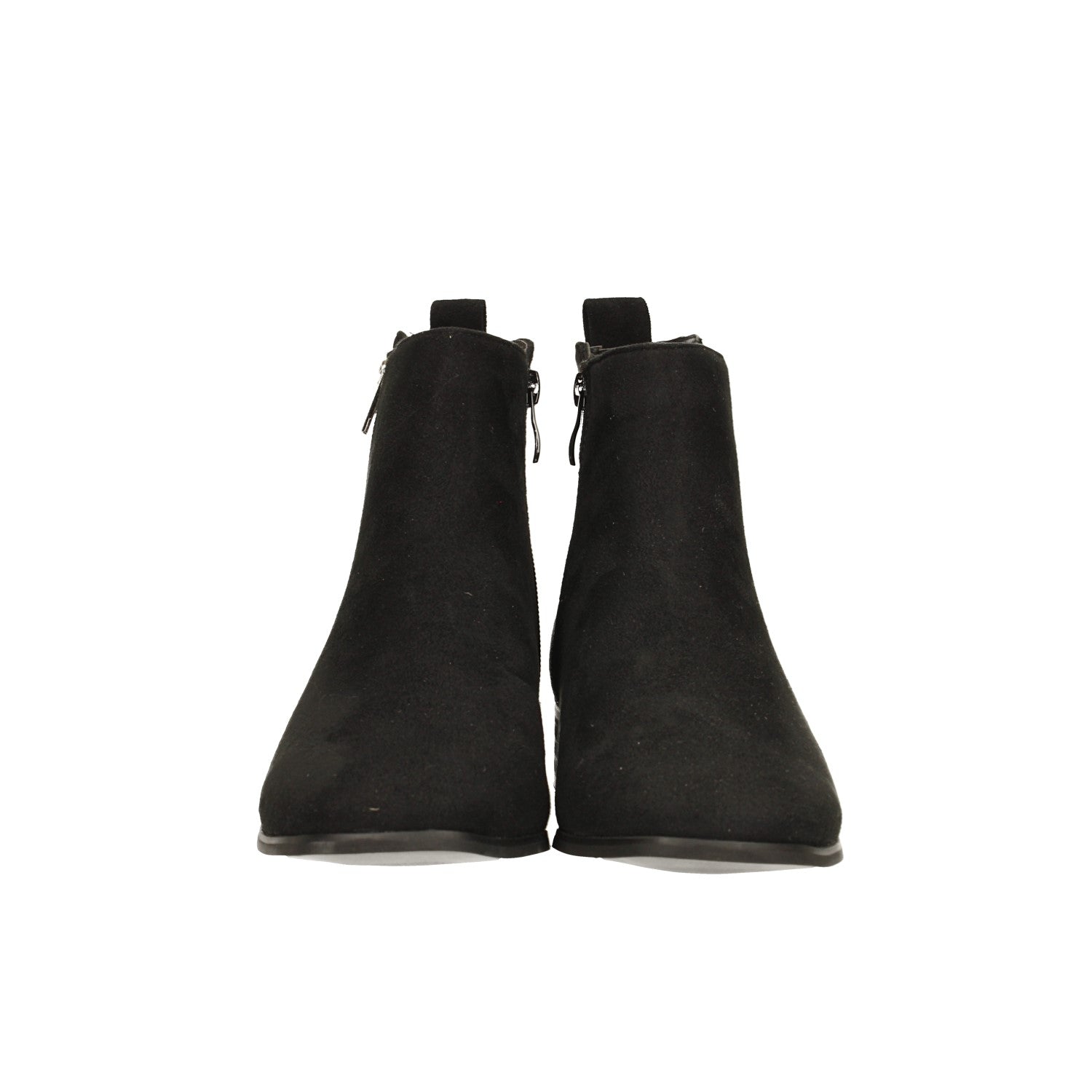 Tata Italia Stivaletti Scamosciati Con Zip Laterale. Tacco Alto 3cm