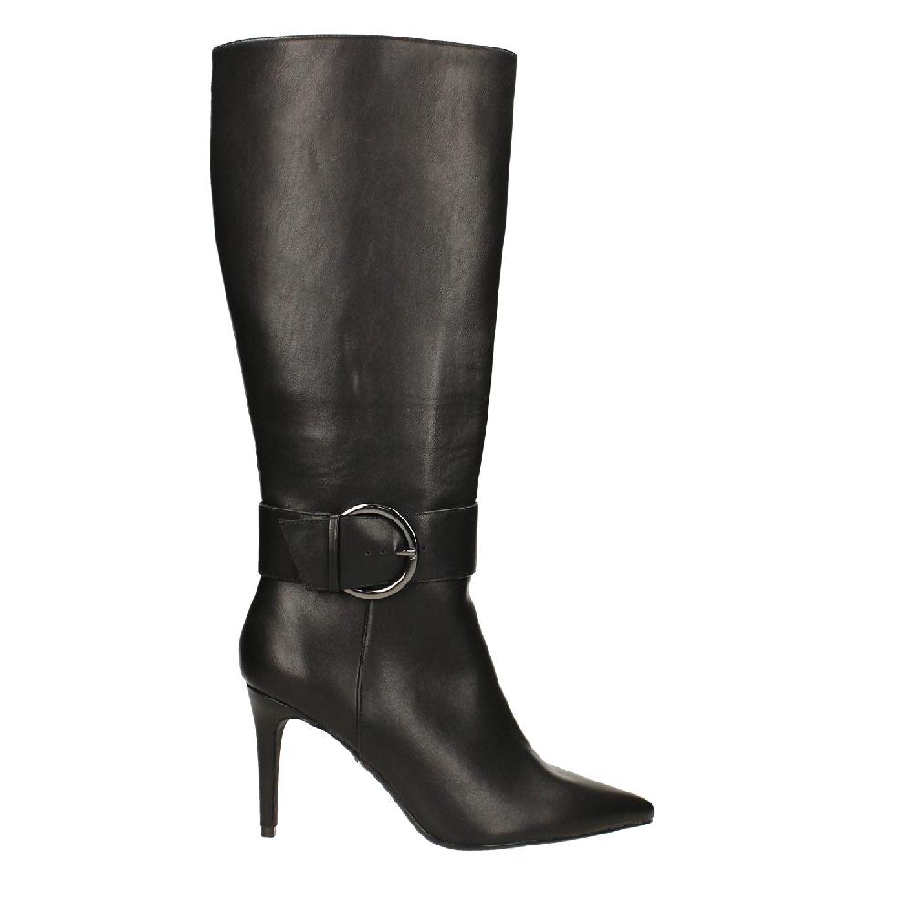 Tata Italia Stivali a punta con fibbia. Tacco alto 9cm