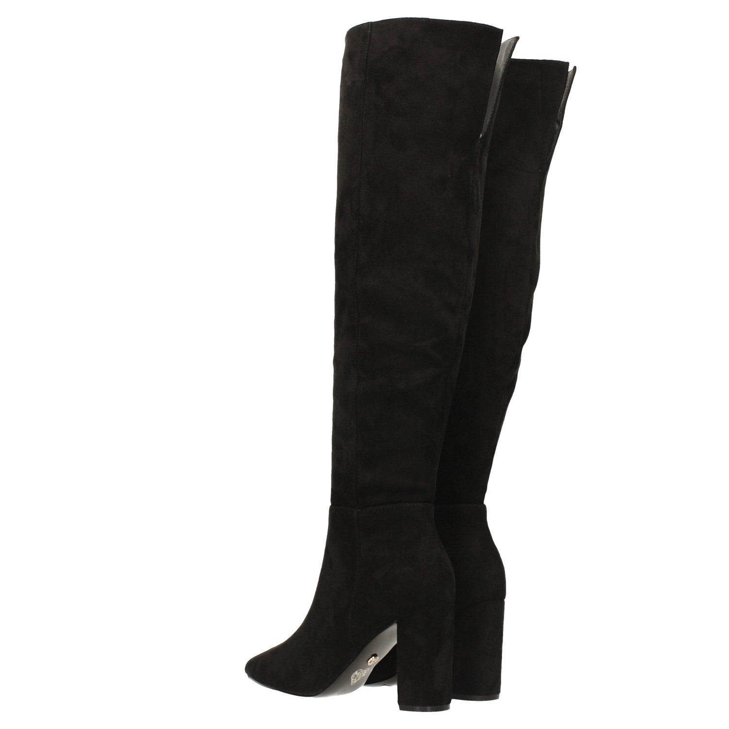 Tata Italia Stivali A Punta In Microfibra. Tacco Alto 9cm