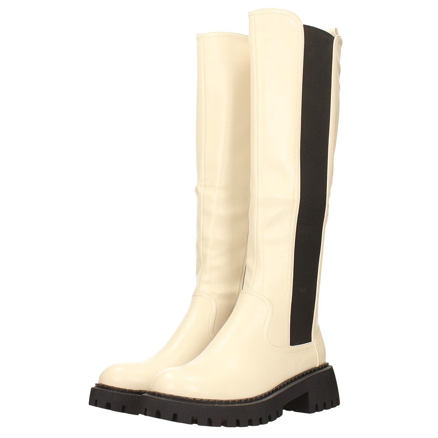 Tata Italia Stivali Con Suola Carrarmato. Tacco Alto 4.5cm