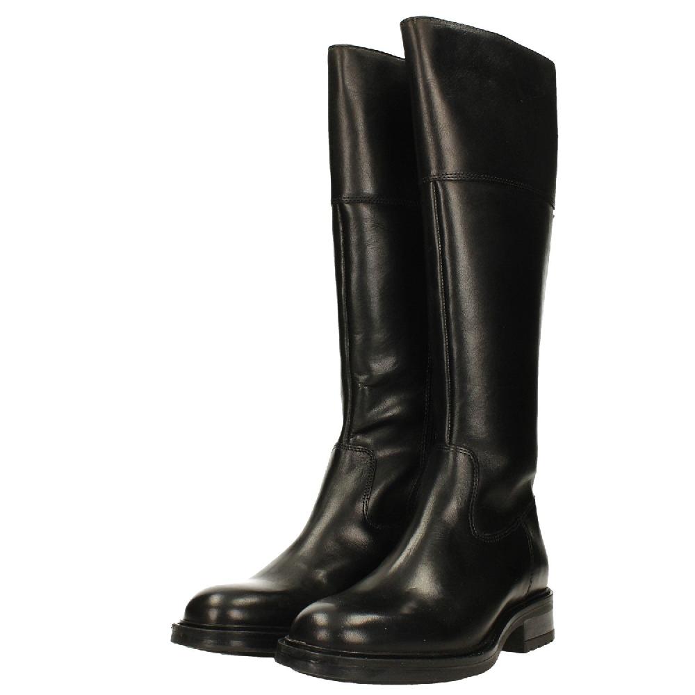 Tata Italia Stivali In Vera Pelle Con Suola In Gomma