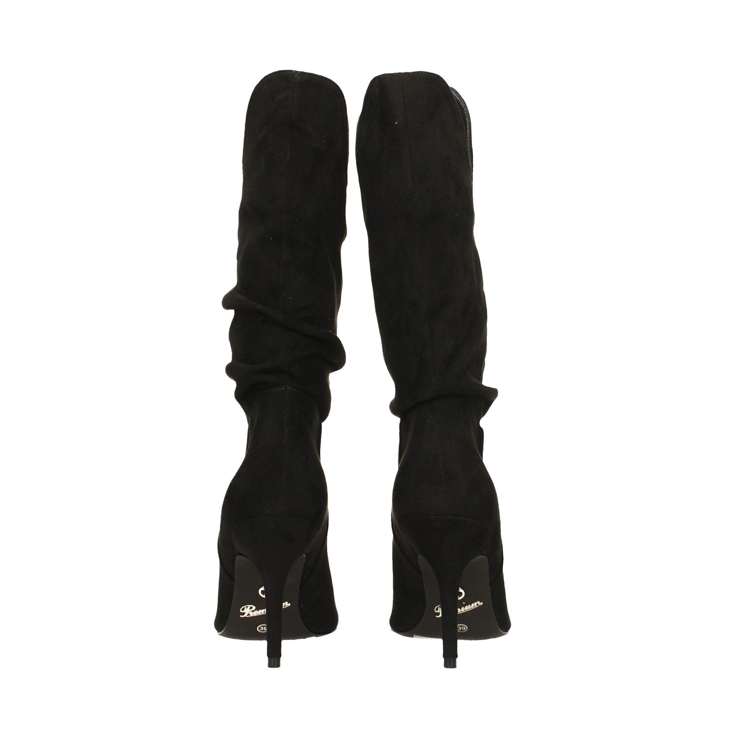 Tata Italia Stivali Morbidi In Microfibra. Tacco A Spillo Alto 9cm