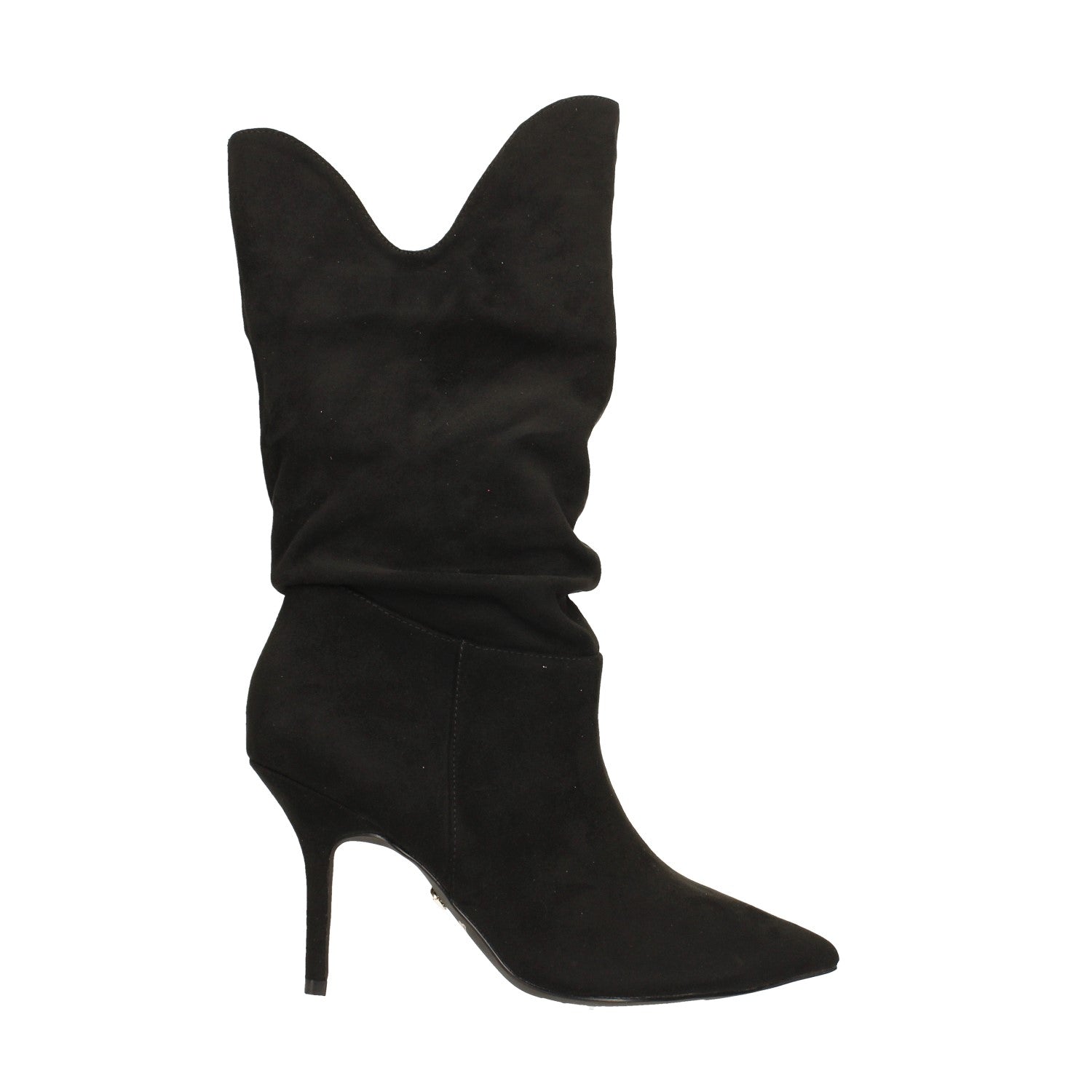 Tata Italia Stivali morbidi in microfibra. Tacco a spillo alto 9cm