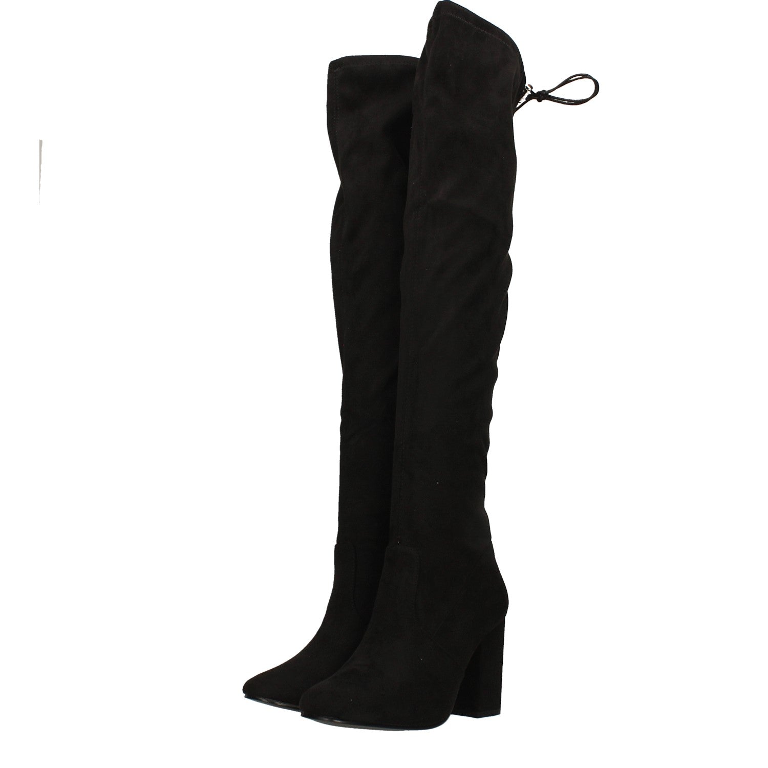 Tata Italia Stivali Scamosciati Con Tacco Largo Alto 9cm