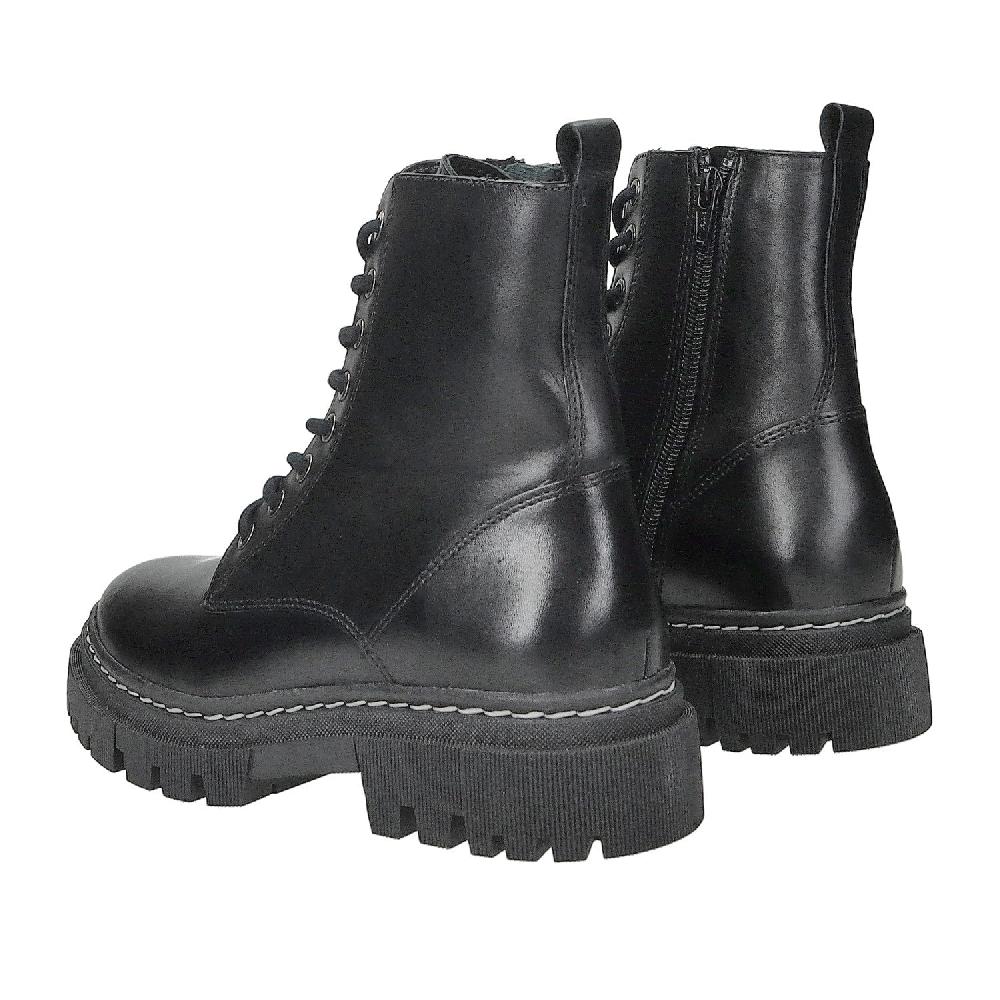 Tata Italia Anfibi In Vera Pelle