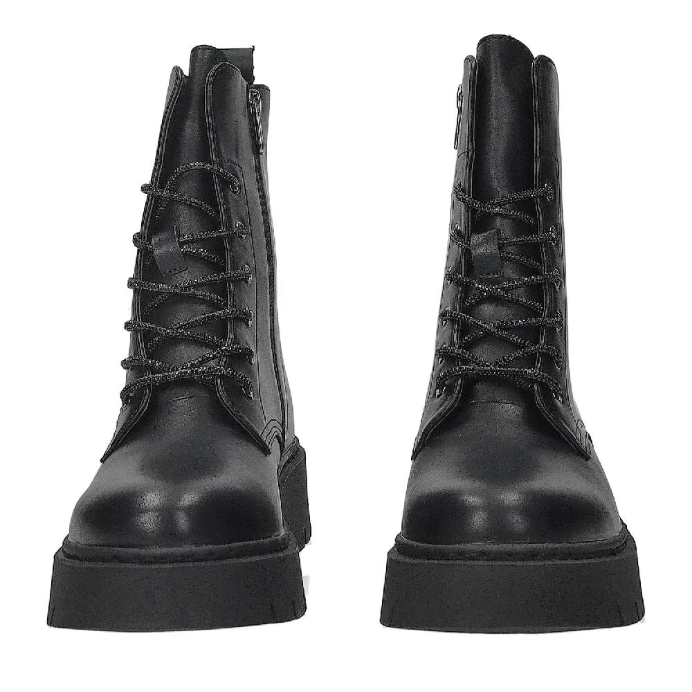 Tata Italia Anfibi In Vera Pelle