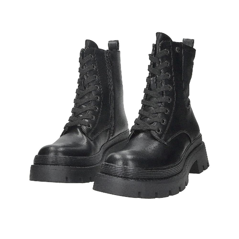 Tata Italia Anfibi Stringati.Tacco Alto 4cm