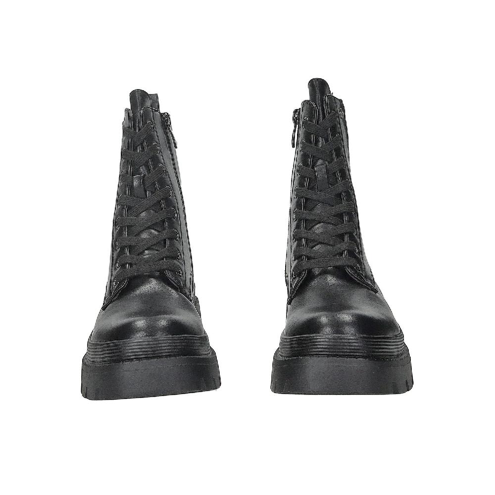 Tata Italia Anfibi Stringati.Tacco Alto 4cm