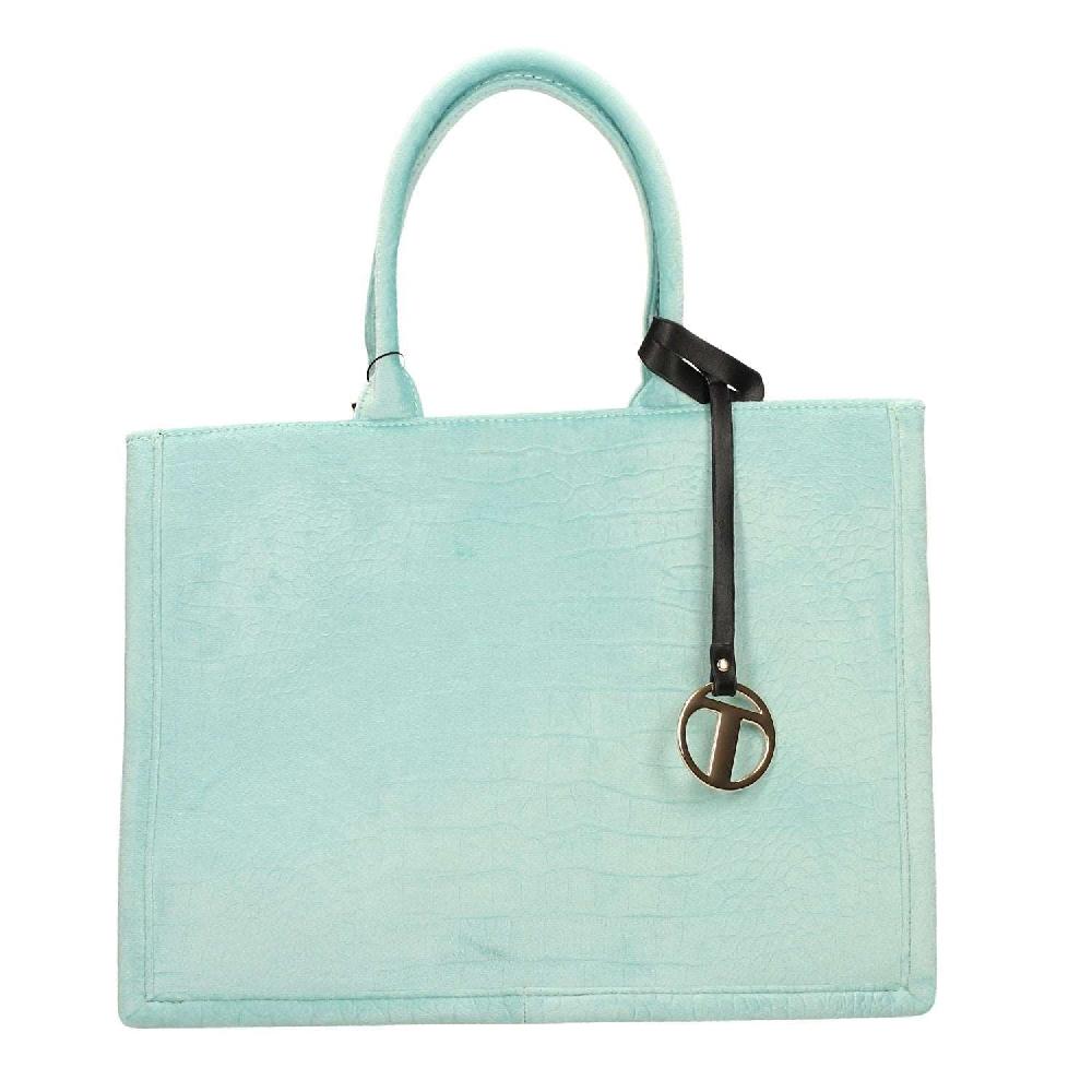 Tata Italia Borsa Pied-de-poule Beige E Marrone