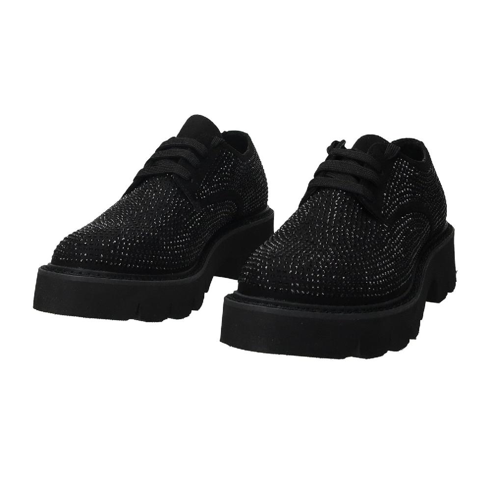 Tata Italia Derby Con Strass.Tacco Alto 4cm