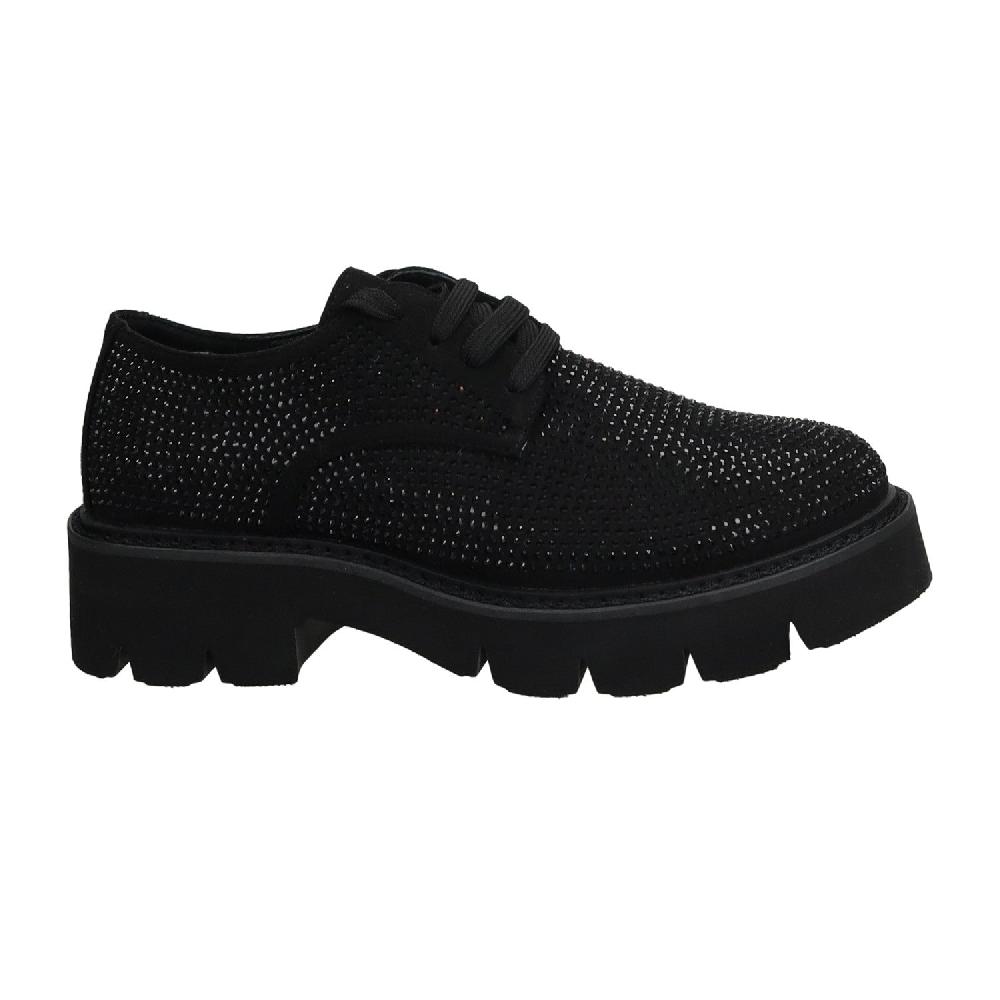 Tata Italia Derby con strass.Tacco alto 4cm