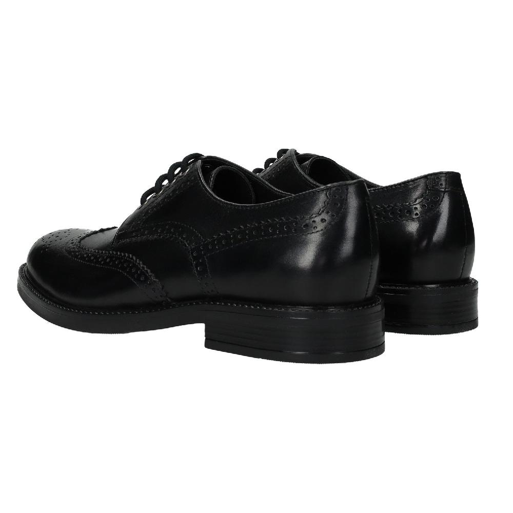 Tata Italia Derby Semi Brogue In Vera Pelle