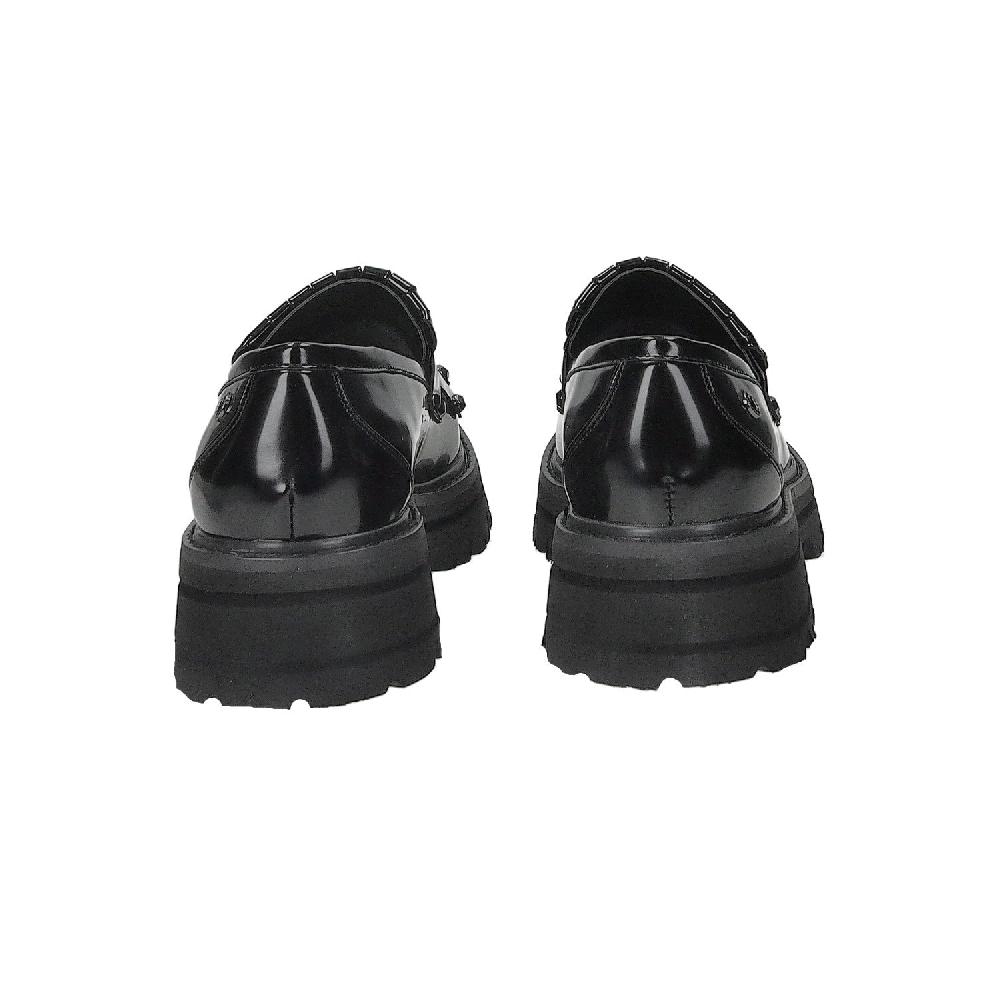 Tata Italia Mocassini Con Borchie.Tacco Alto 3cm