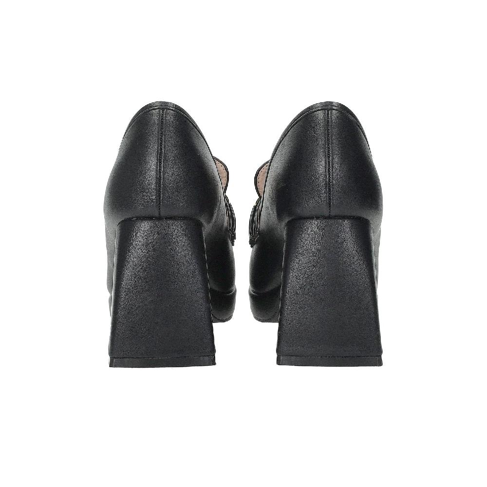 Tata Italia Mocassini Con Fibbia. Tacco Alto 8cm