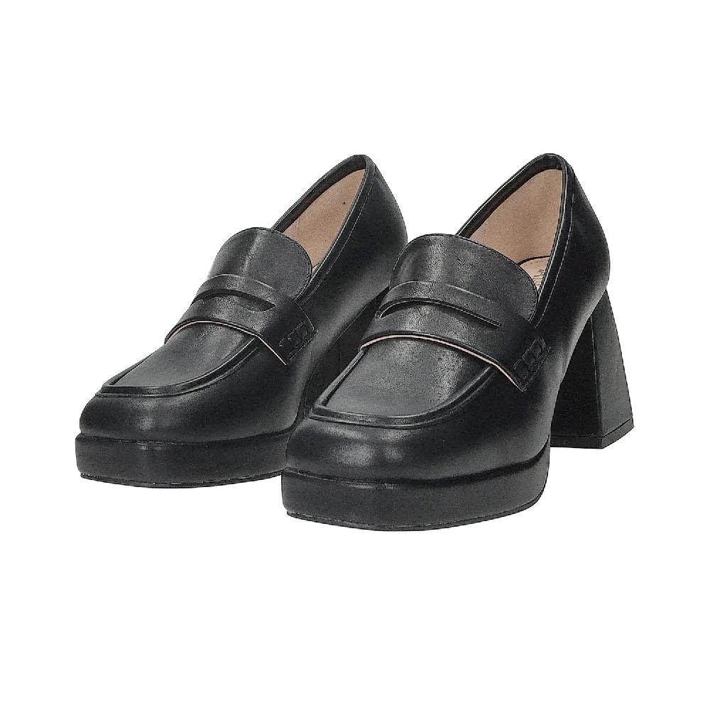 Tata Italia Mocassini Con Fibbia. Tacco Alto 8cm