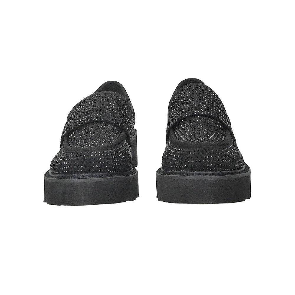 Tata Italia Mocassini Con Strass.Tacco Alto 4cm