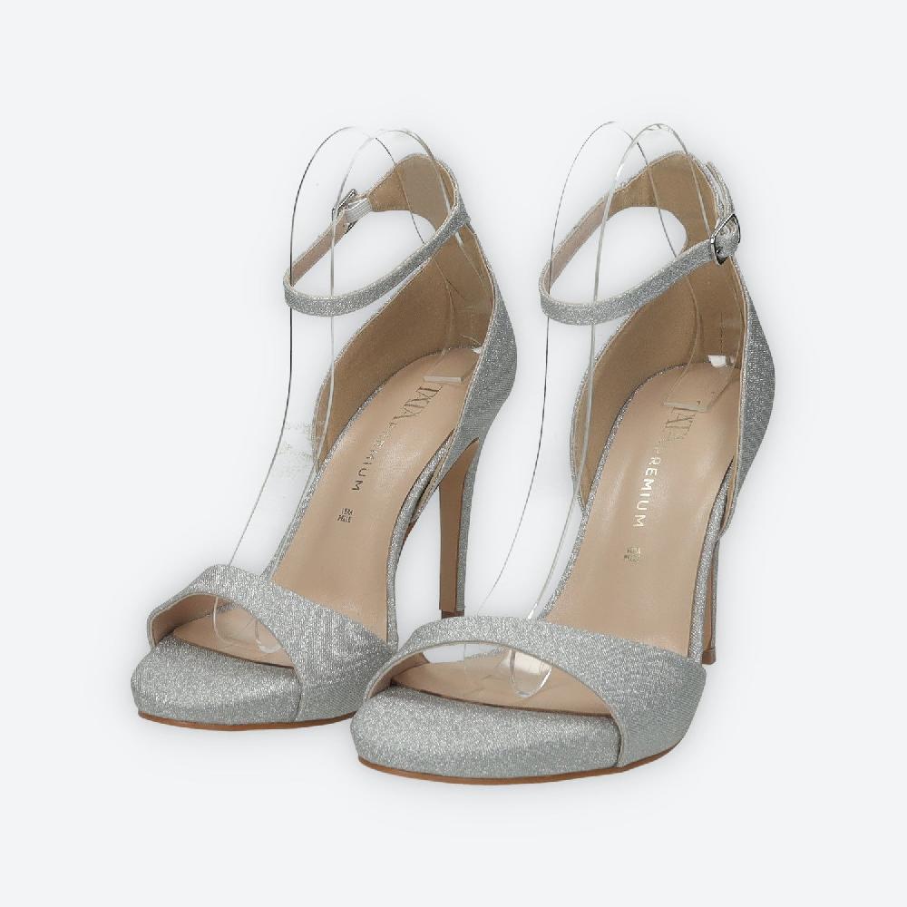 Tata Italia Sandali In Strass.Tacco Alto 10cm