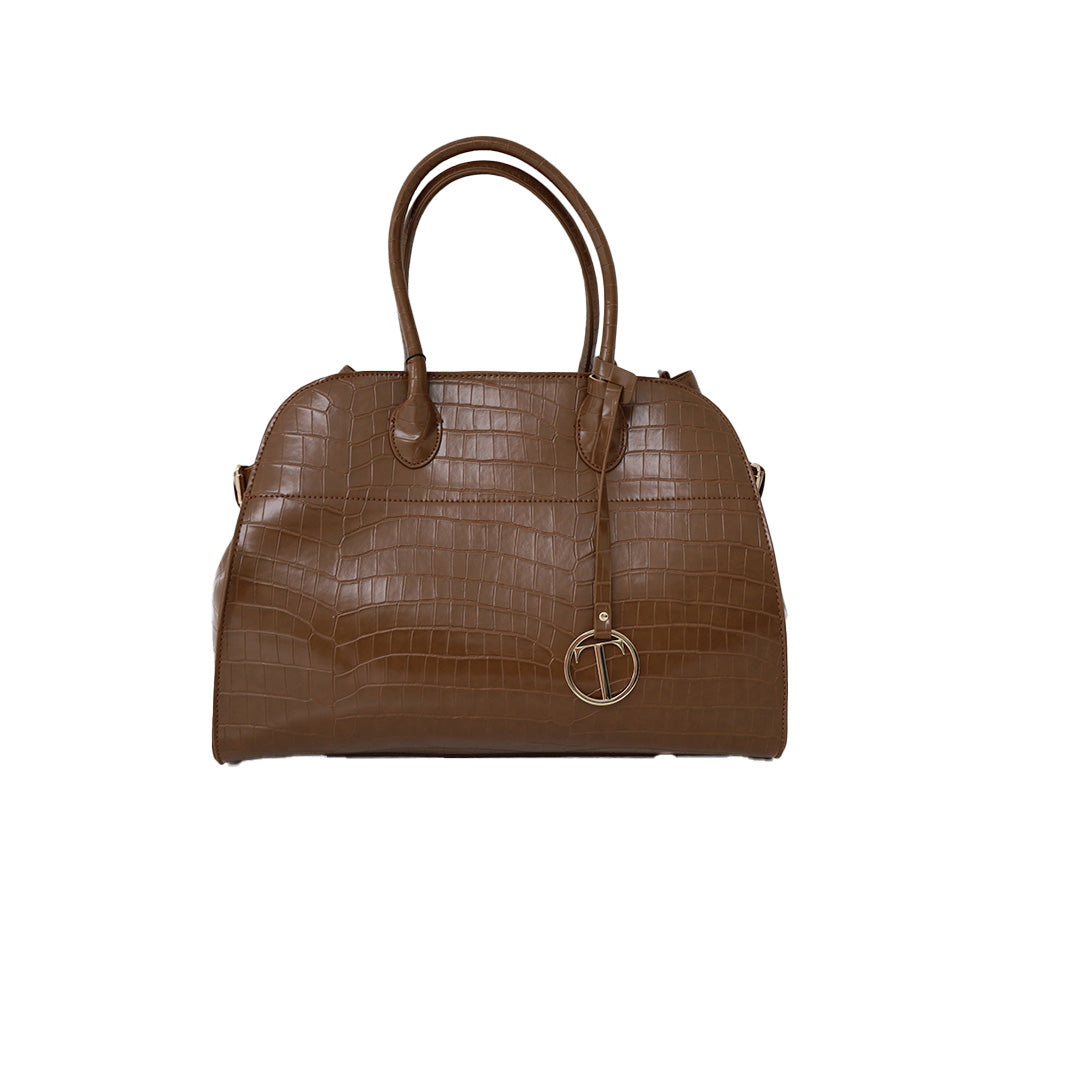 Tata Italia Shopping Bag Con Stampa Coccodrillo