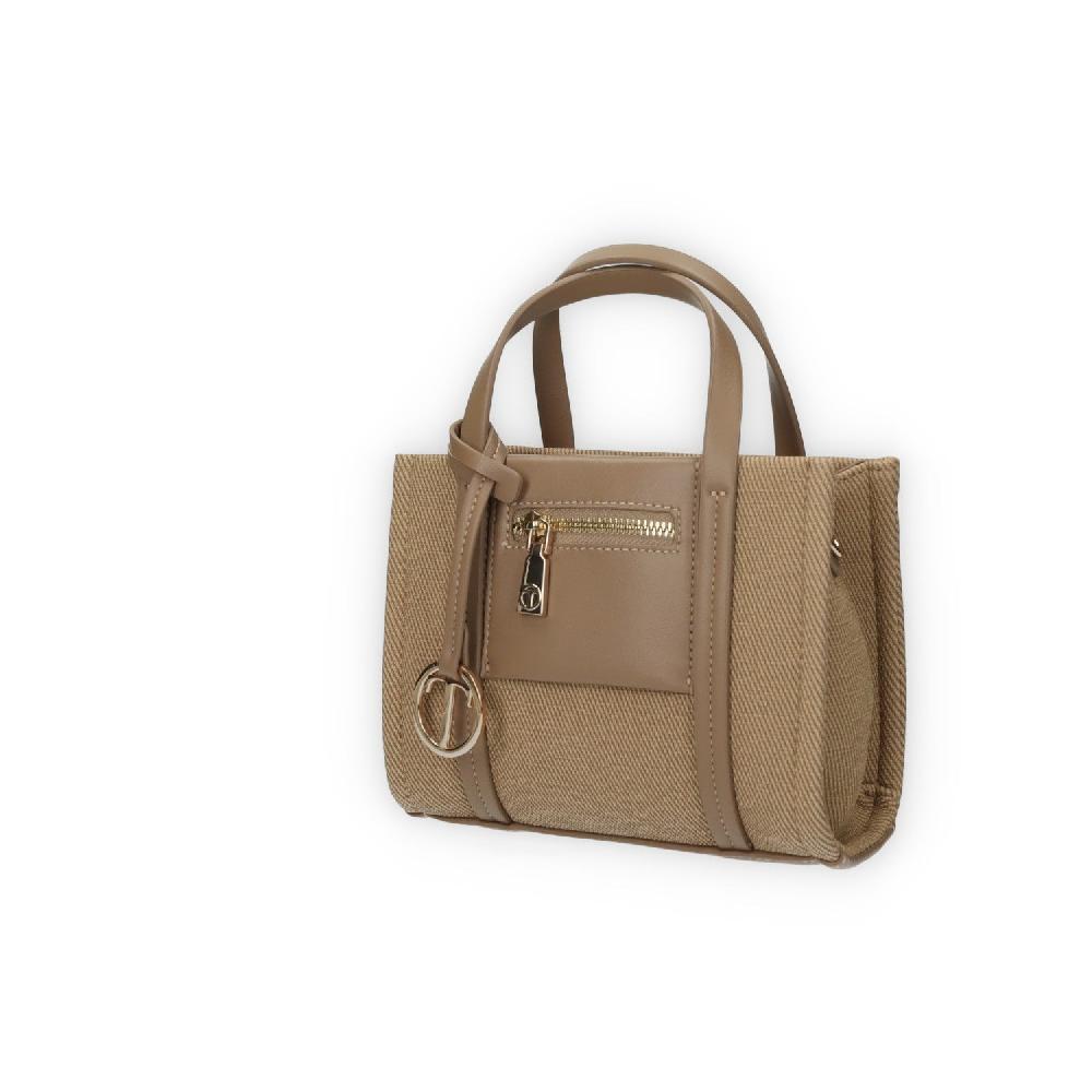 Tata Italia Shopping Bag Con Zip Esterna