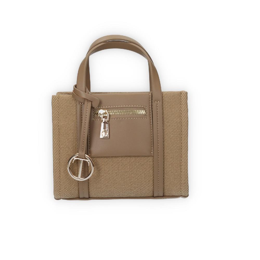 Tata Italia Shopping bag con zip esterna