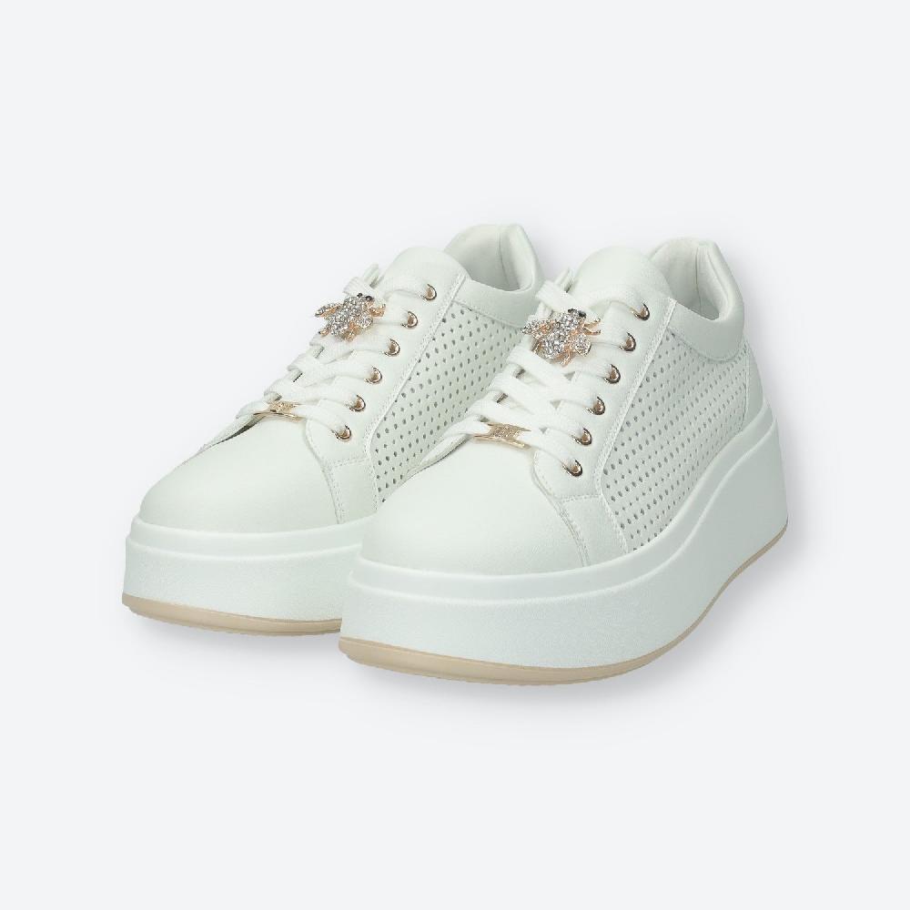 Tata Italia Sneakers Con Dettaglio.Tacco Alto 4 Cm