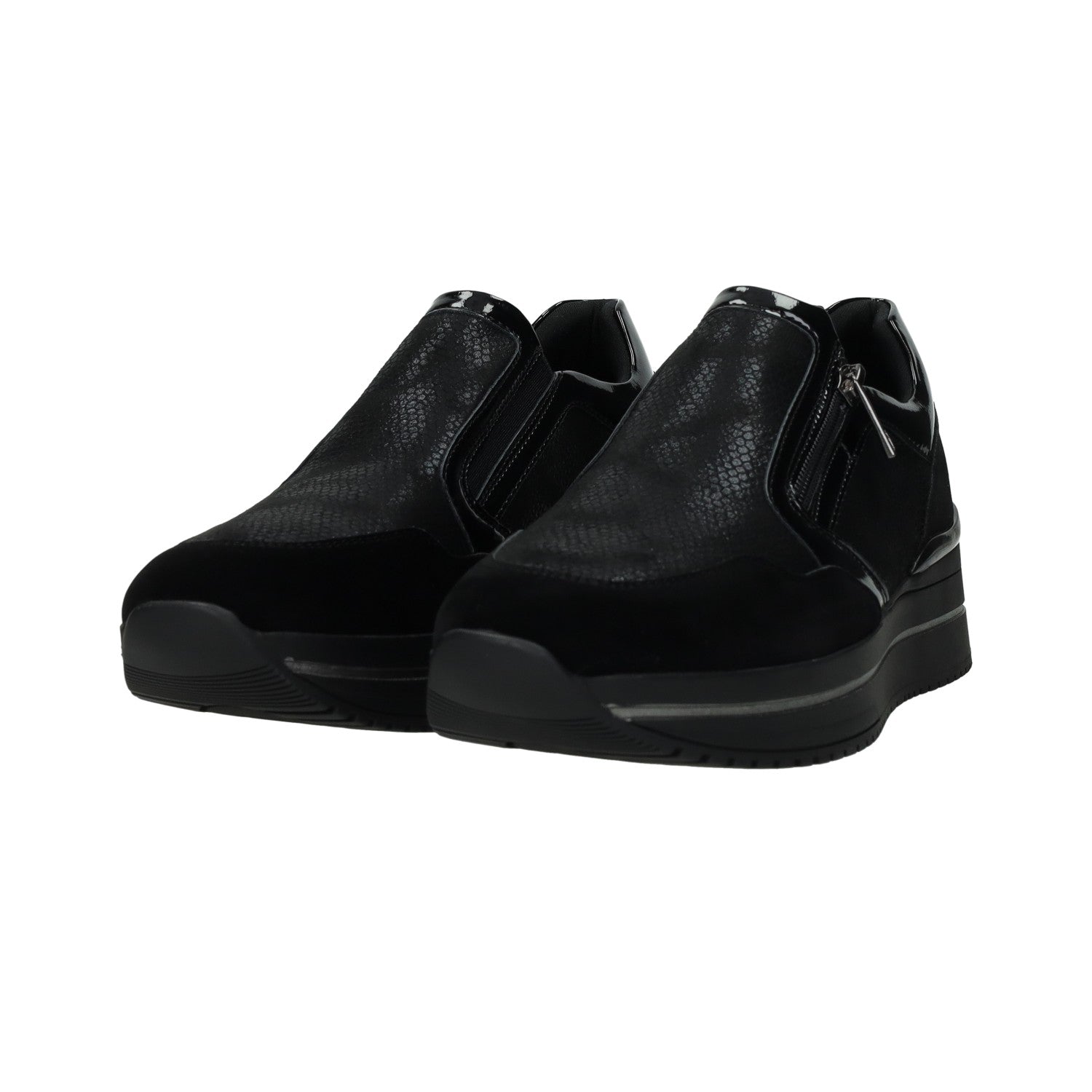 Tata Italia Sneakers In Tessuto. Tacco Alto 3 Cm