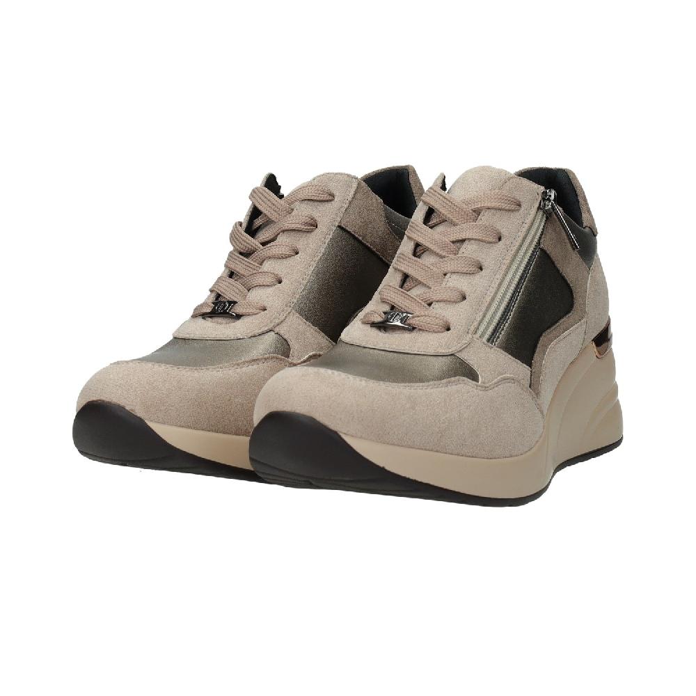 Tata Italia Sneakers In Tessuto. Tacco Alto 6 Cm