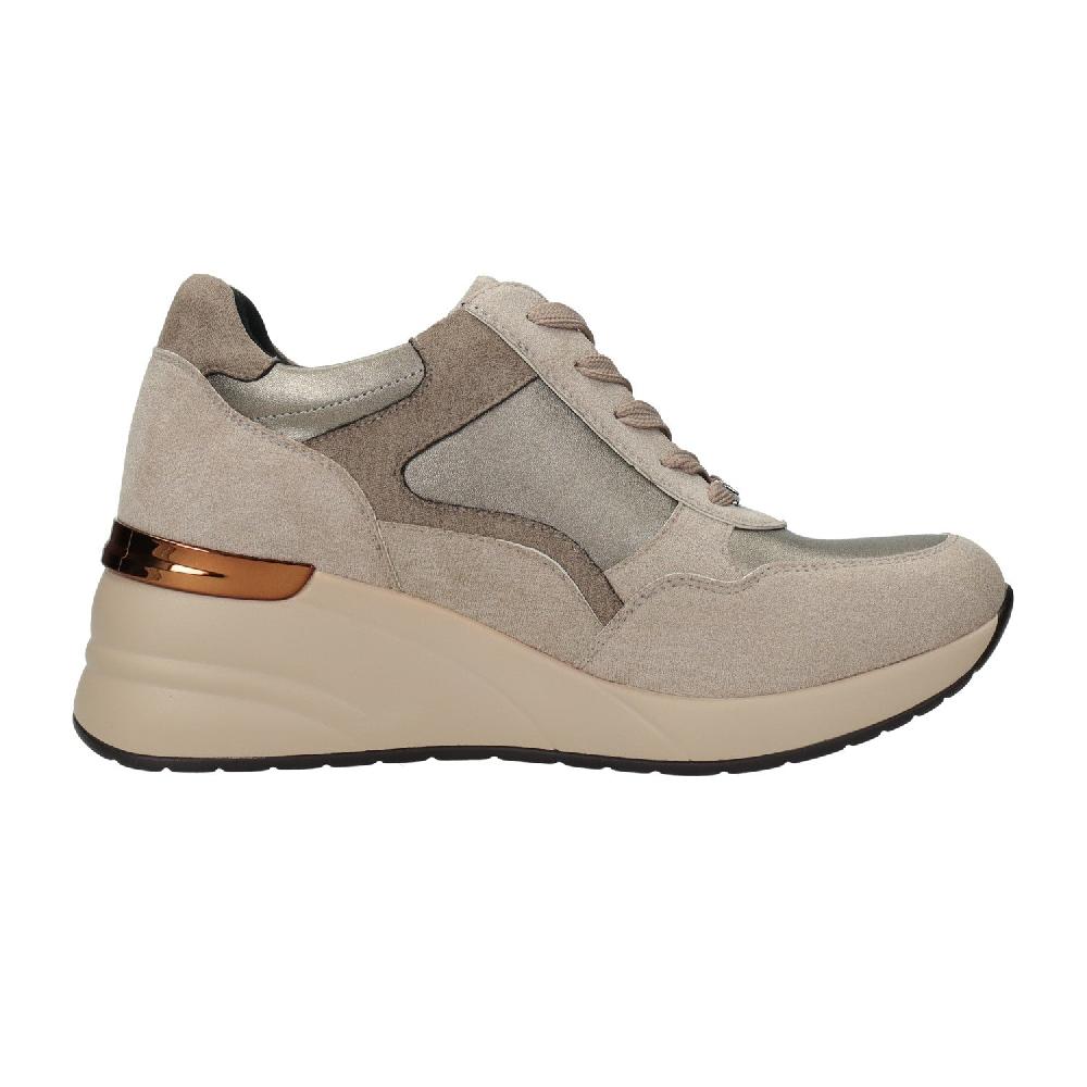 Tata Italia Sneakers In Tessuto. Tacco Alto 6 Cm