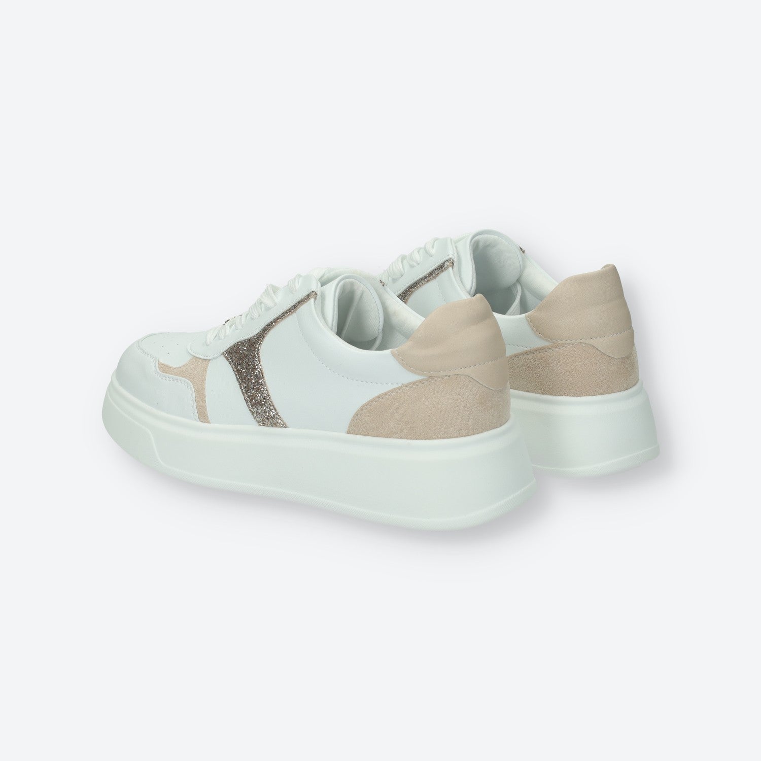 Tata Italia Sneakers Platform.Tacco Alto 4 Cm