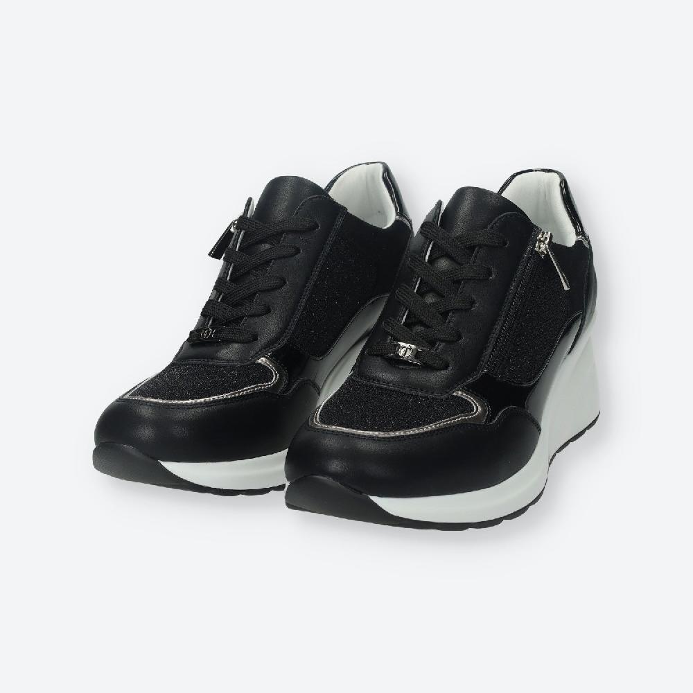 Tata Italia Sneakers Platform.Tacco Alto 6 Cm