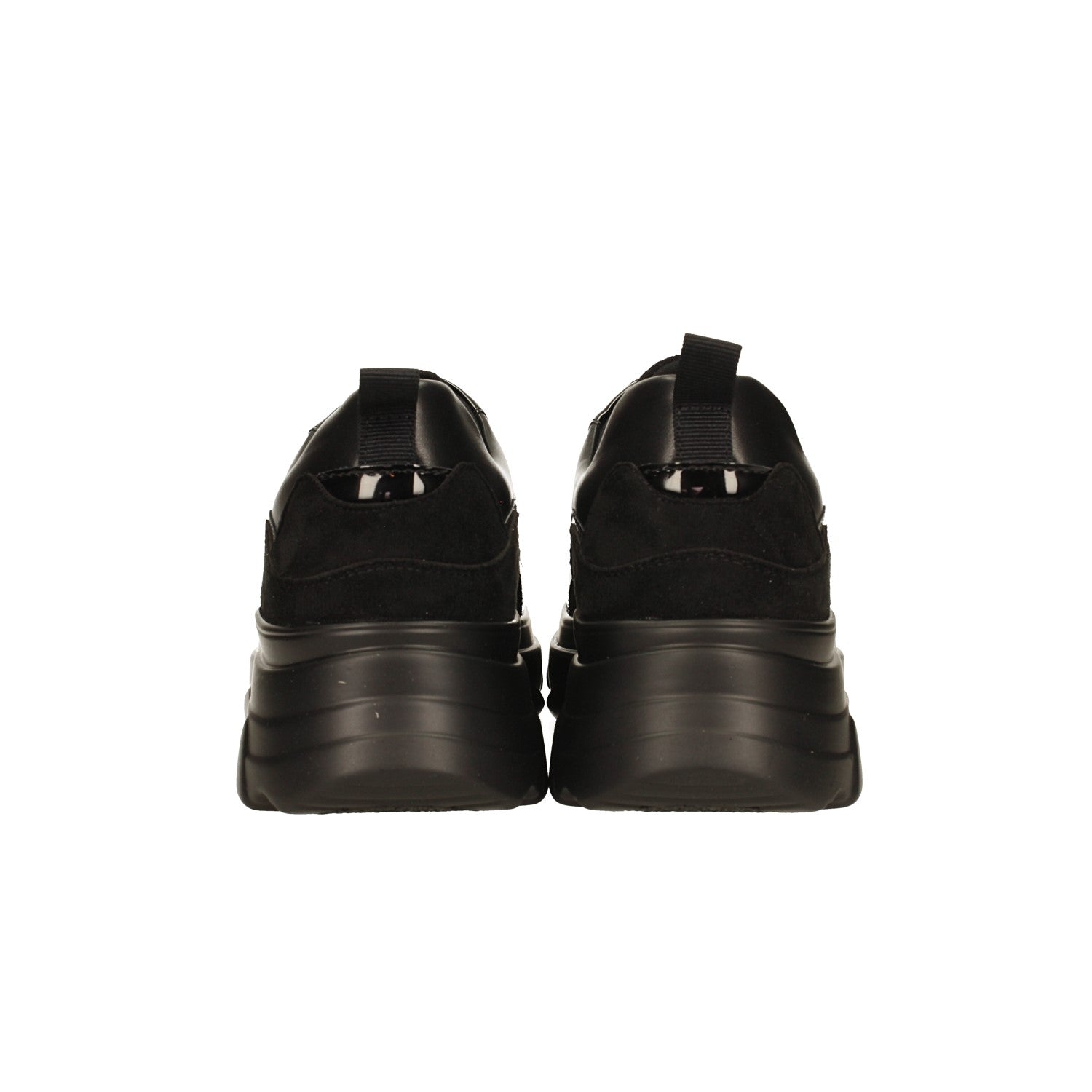 Tata Italia Sneakers Total Black. Suola Alta 5cm