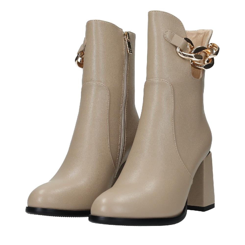 Tata Italia Stivaletti Con Catena.Tacco Alto 8cm