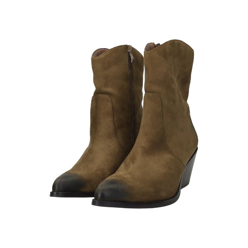 Tata Italia Stivaletti Con Cerniera.Tacco Alto 7cm